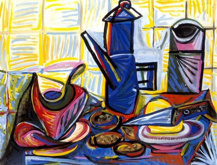 Coffee pot 1 1943 Pablo Picasso Oil Paintings